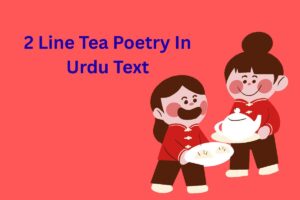 2 Line Tea Poetry In Urdu Text
