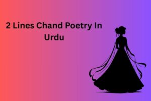 2 Lines Chand Poetry In Urdu