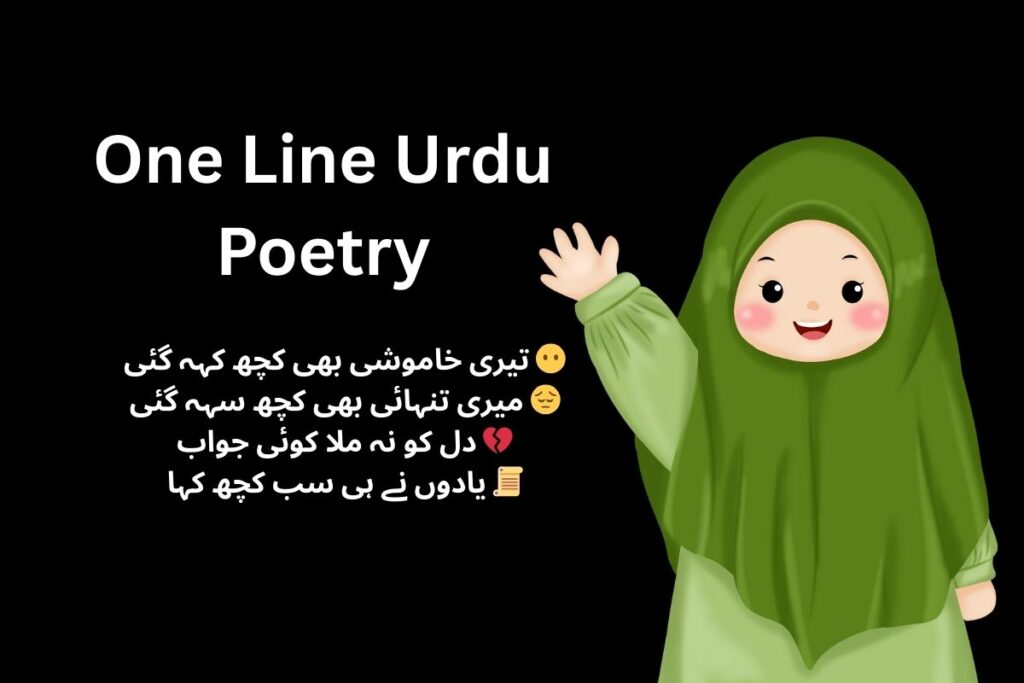One Line Urdu Poetry