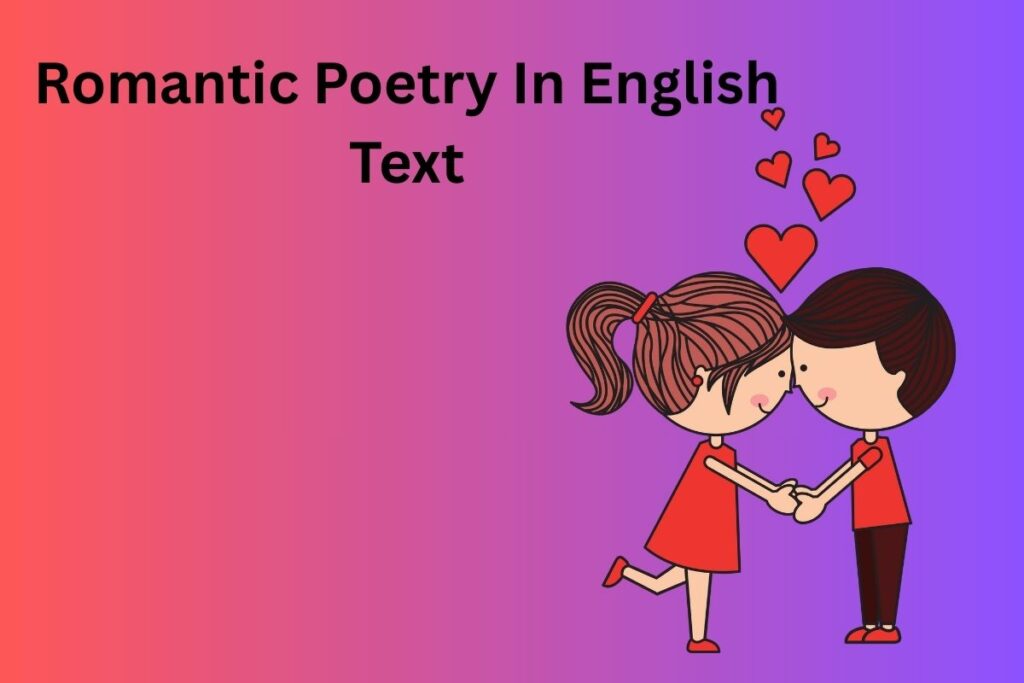 Romantic Poetry In English  Text